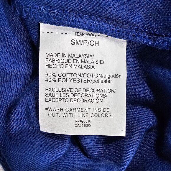 Under Armour MENS SIZE S Project Rock Iron Paradise Tank Shirt Blue 1377290-471 - Picture 6 of 9